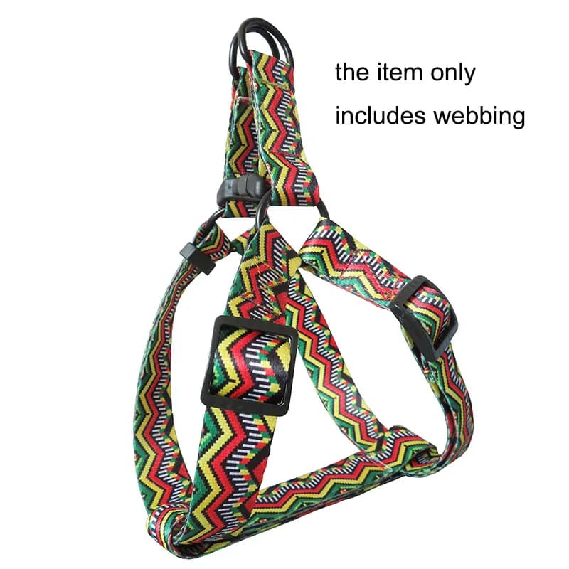 50 metri/pacco larghezza 1 pollice 25mm nastro stampato tessitura nastro cinghie corda cane collare per animali guinzaglio imbracatura zaino borsa accessorio