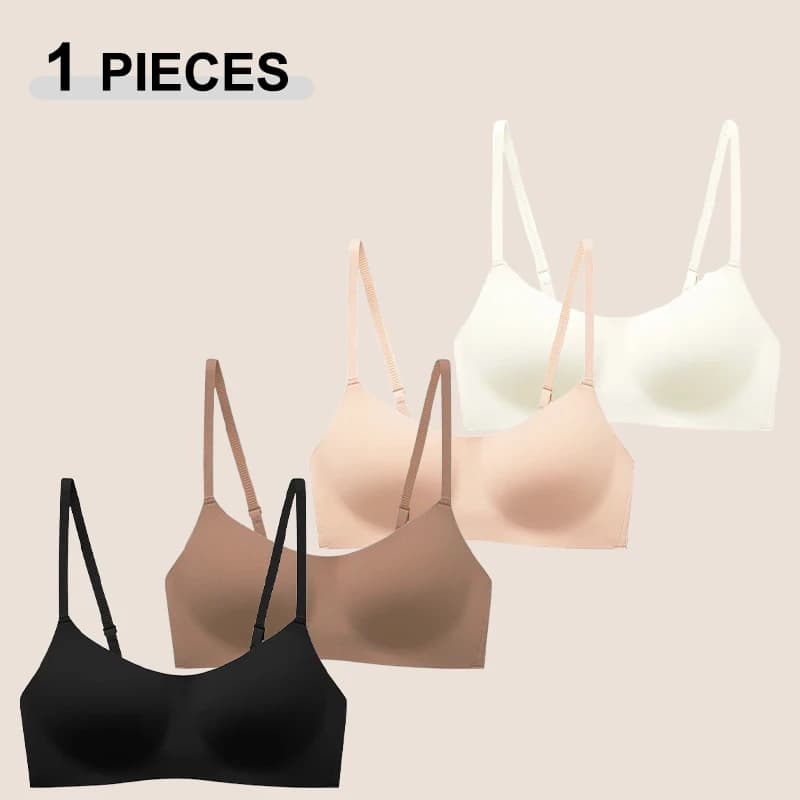 Seamless Bras For Women Small Chest Bralette 3/4 Cup Non-Wire Push-Up Bras Traceless Soft Underwear Sexy Intimates Lingerie S-XL