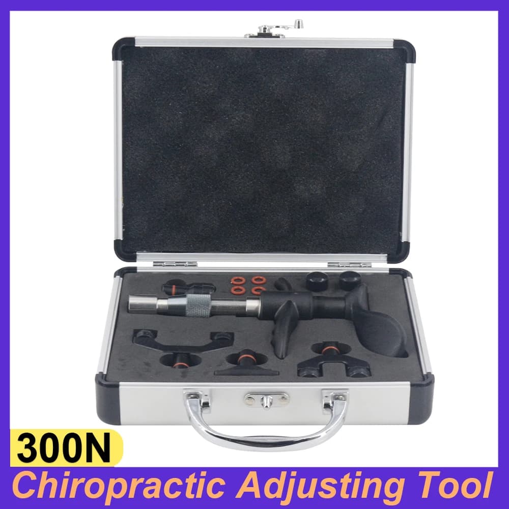 300N chiropractic tool for the correction and manual massage of limb joints, relieves arthritis - Set gun for correction
