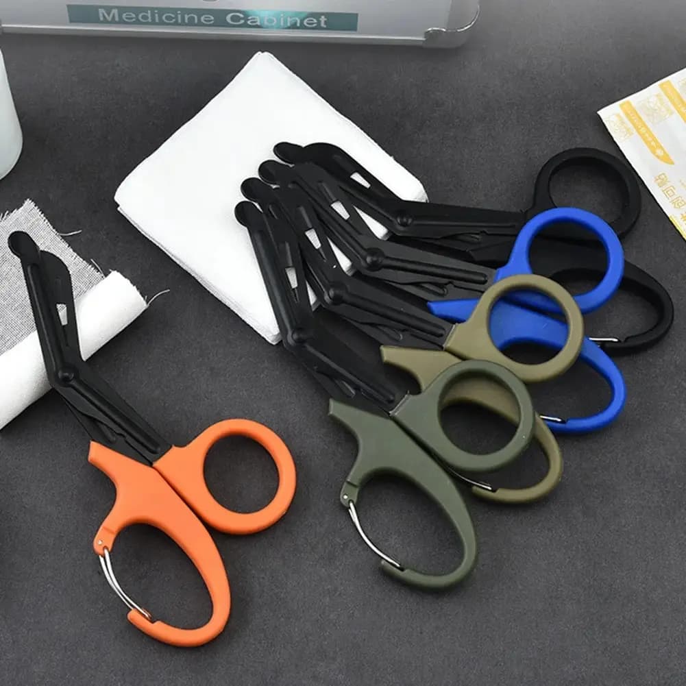 Sopravvivere Paramedic Medical Rescue Scissor Trauma garza IFAK emergenza pronto soccorso Shear Outdoor Nurse Utility Camp Hike Home Tijera