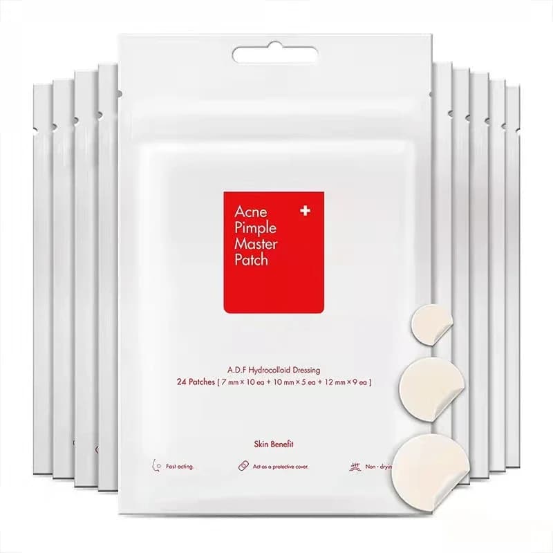 Patch Master per brufoli chiuse 24 cerotti Assorbimento invisibile Segretioni Trucco traspirante Maschera colloidale Adesivi per la cura della bellezza della pelle