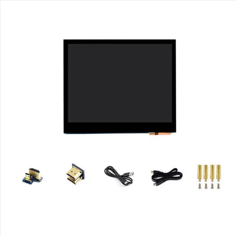 B04C-Per Raspberry Pi Compatibile LCD Touch Screen Capacitivo da 3,5 Pollici 640X480 DPI IPS Display Touch Screen