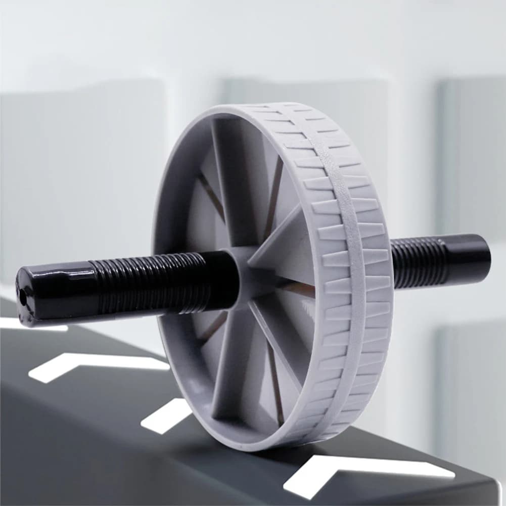 Workout AB Roller Wheel Non-slip Abdominal Wheel No Noise Exercise Wheel Abdominal Exerciser for Home Gym Strength Workouts