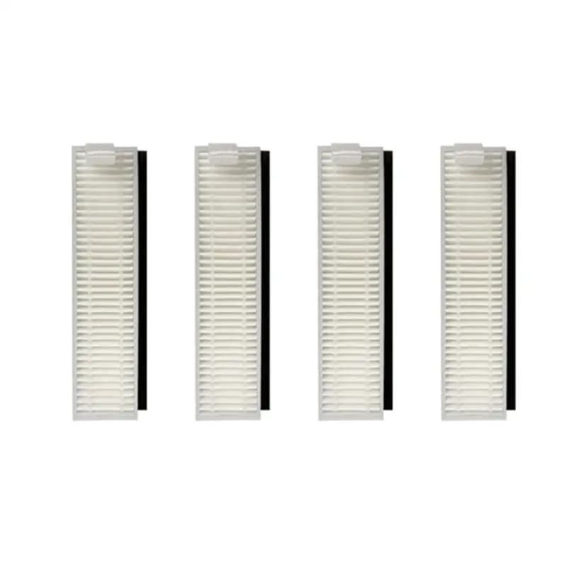 A38T-4 Pcs Hepa Filter Accessories For Ecovacs Slim 2 TCR-S D36A DA611 Robotic Vacuum Cleaner Replacement Brushes Parts
