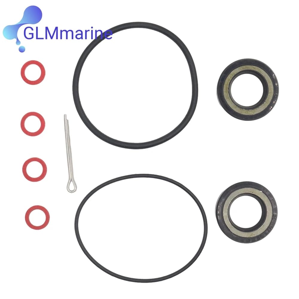 Kit guarnizioni unità cambio inferiore per fuoribordo Yamaha 2/4 tempi 9,9 13,5 15 20 HP Paraolio 93101-17054 Guarnizione O-ring 93210-57M09