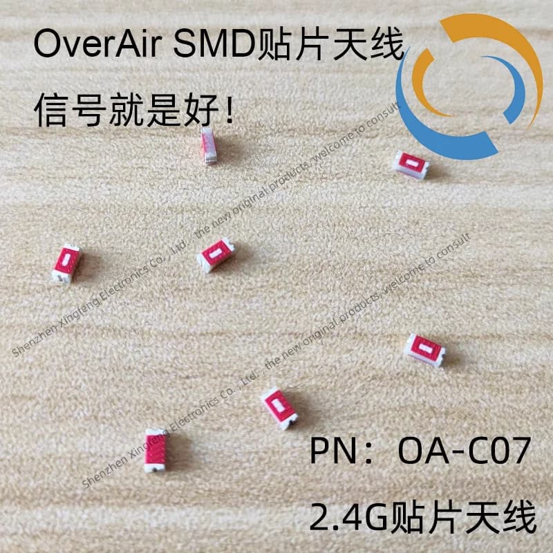 5 pz 10 pz 20 pz 50 pz OA-C07 2.4G Antenna Patch in ceramica SMD Dual-band 2.4GHz Wifi Bluetooth Zigbee Antenna PCB interna