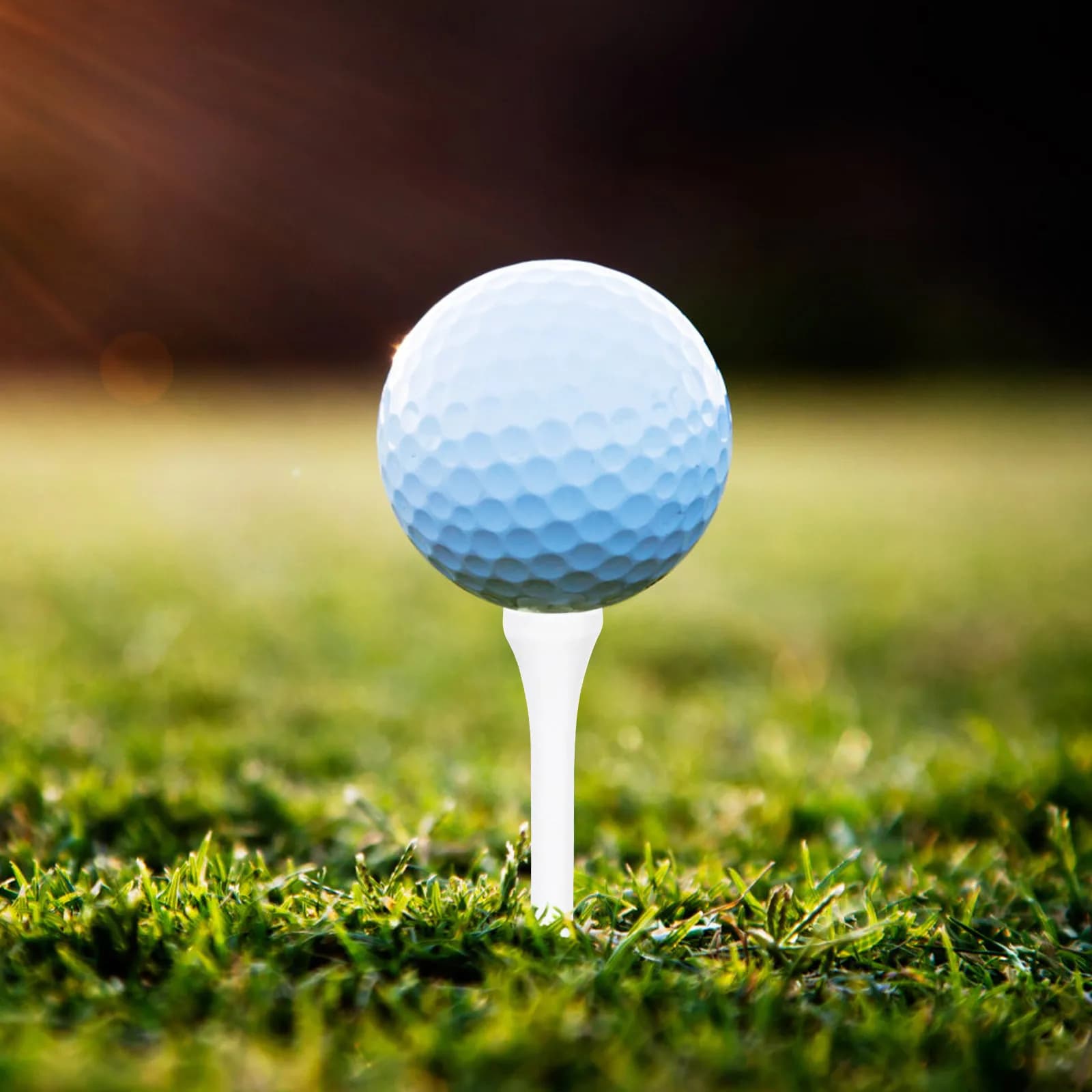 50Pcs Sturdy Wood Golf Tees Convenient Golf Ball Stands for Indoor Outdoor Practice No Club Marking Golfing Training