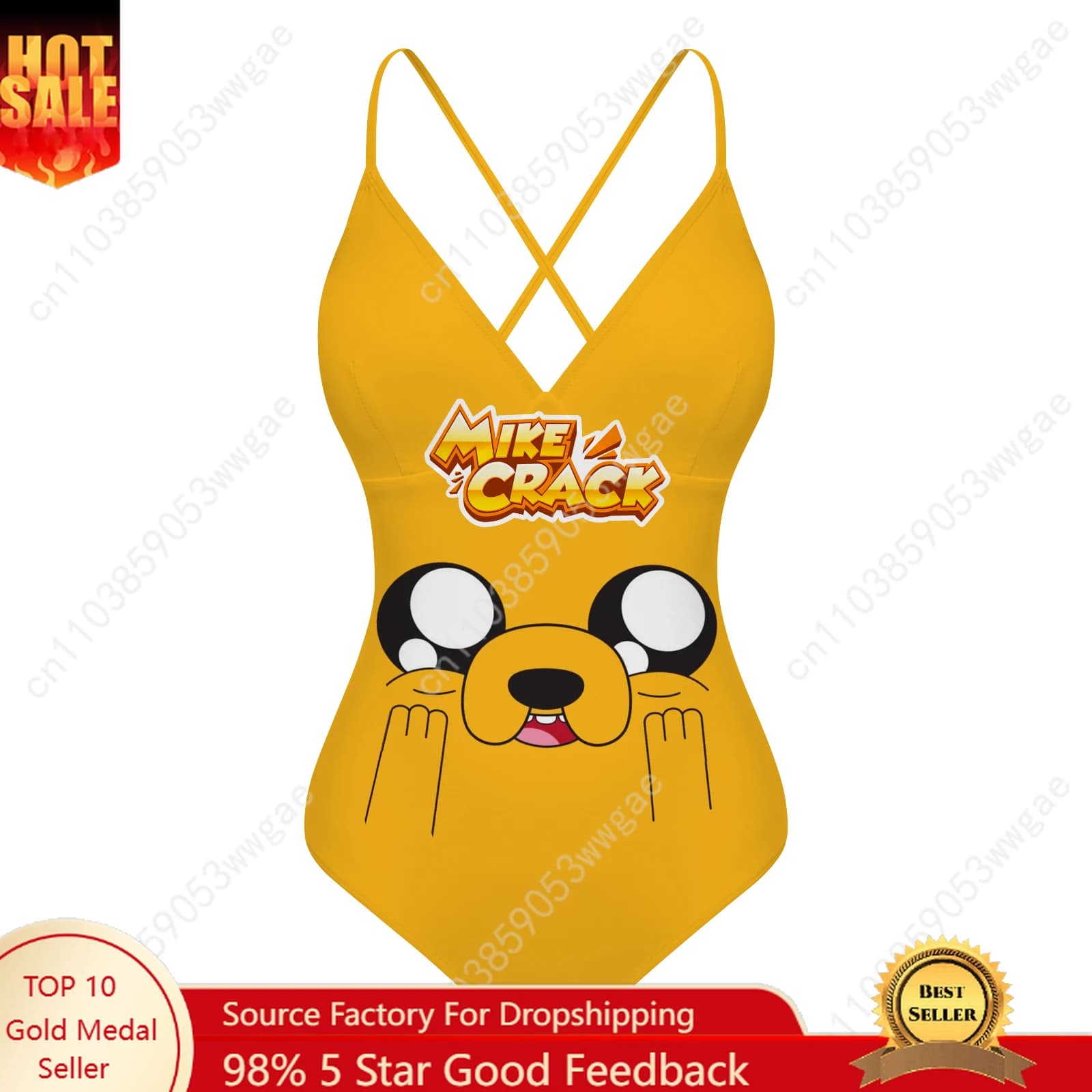 Mikecrack Swimwear with V-neck and American Neck Swimwear Women's Swimwear Custom Bikini Pool Beach Sexy swimwear Customized swimwear