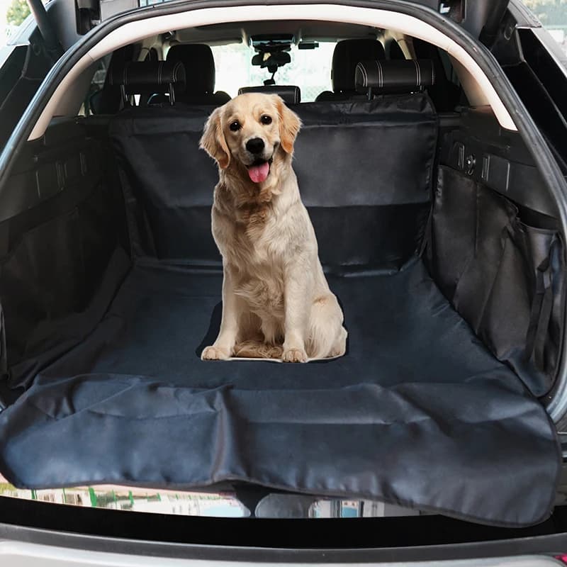 Universal SUV Truck Van Waterproof Dog Mat with complete boot and bumper protector Eco-friendly Material for Protection