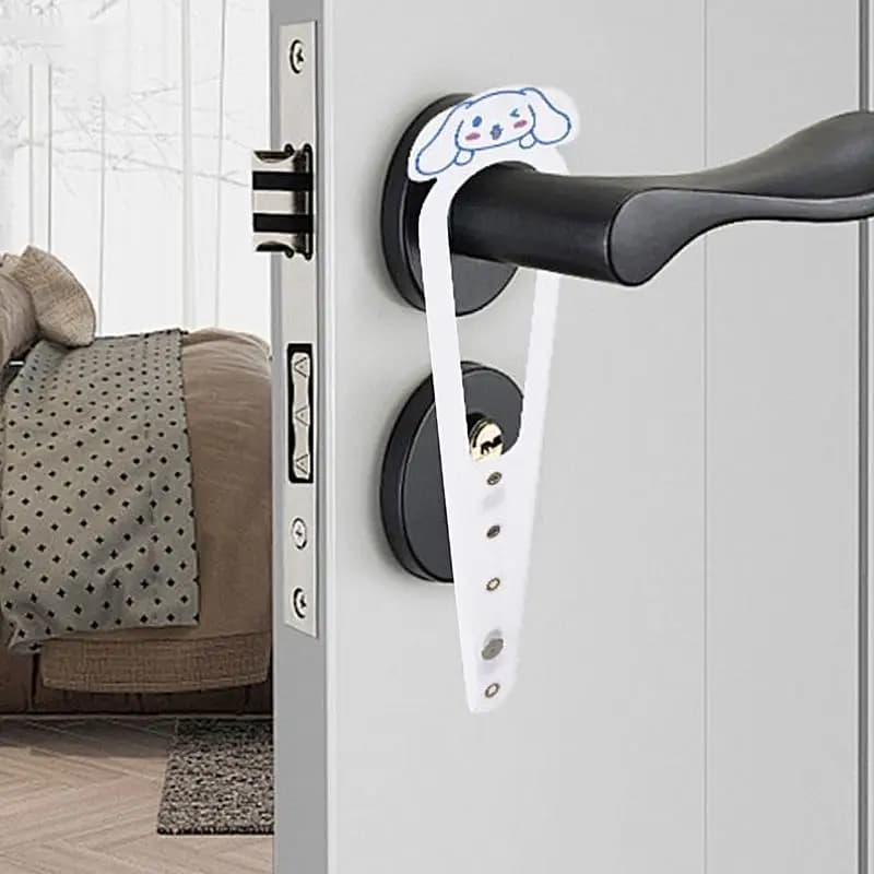 Porta per gatti Porta di design con chiusura Serratura elastica per porta per gatti Mantiene cani fuori lettiera e cibo Stazione di alimentazione per gatti a prova di cane regolabile