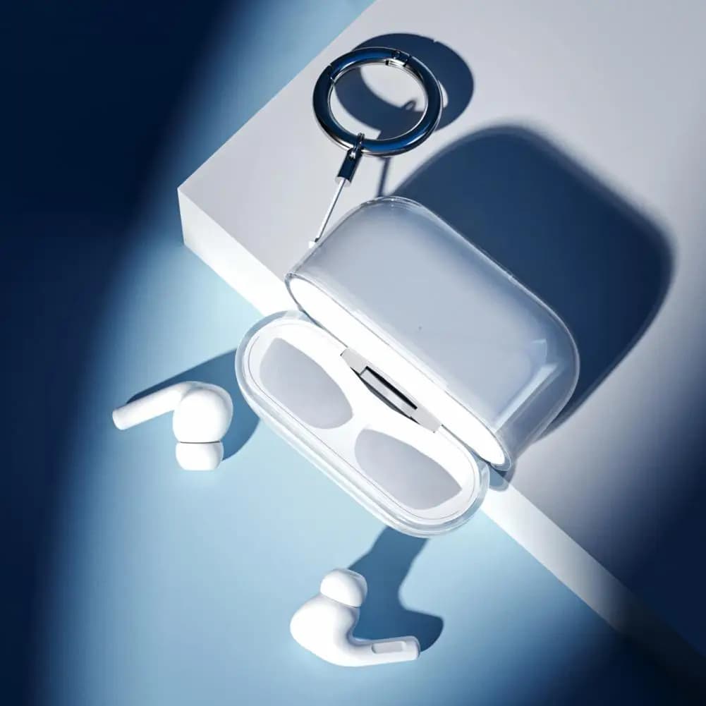 Transparent case for earphones Shockproof TPU case for Airpods Pro 3 Refill case Portable wireless earphone protection for earphones