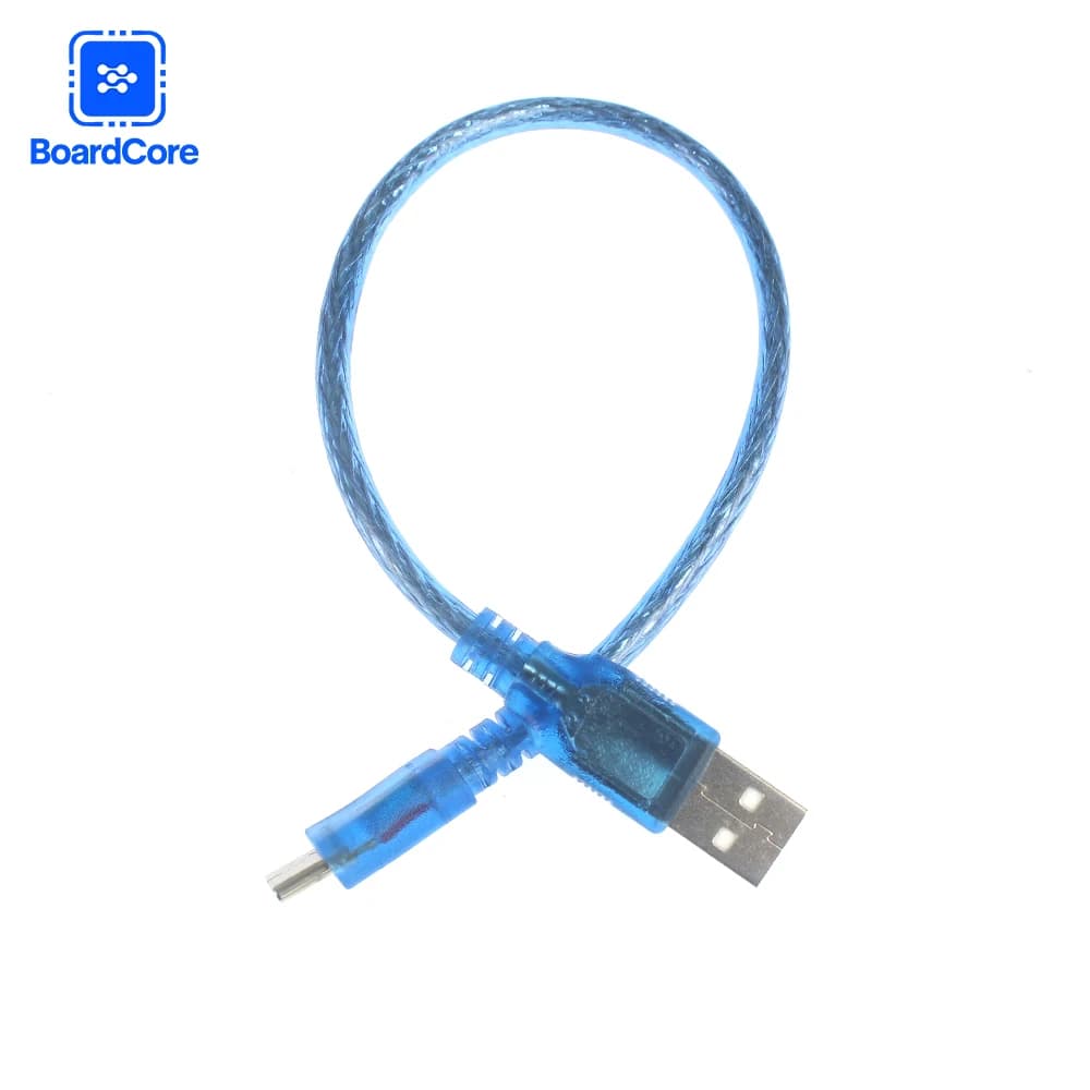 30cm Blue USB Data Cable for One R3/Arduino Mega 2560/Arduino Two High Speed Type C Printing Cable for Arduino