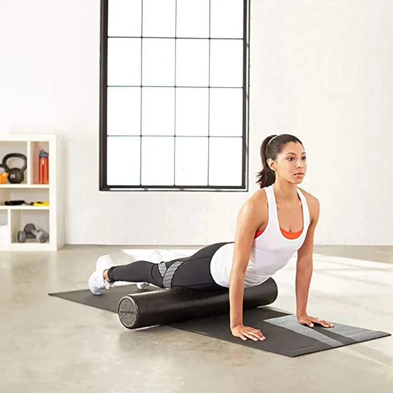 Foam Roller for Yoga, Laptop for Fitness and Pilates, Exercises for Gambe/Braccia/Schiena/Piedi, Miofasciale Treatment Tool