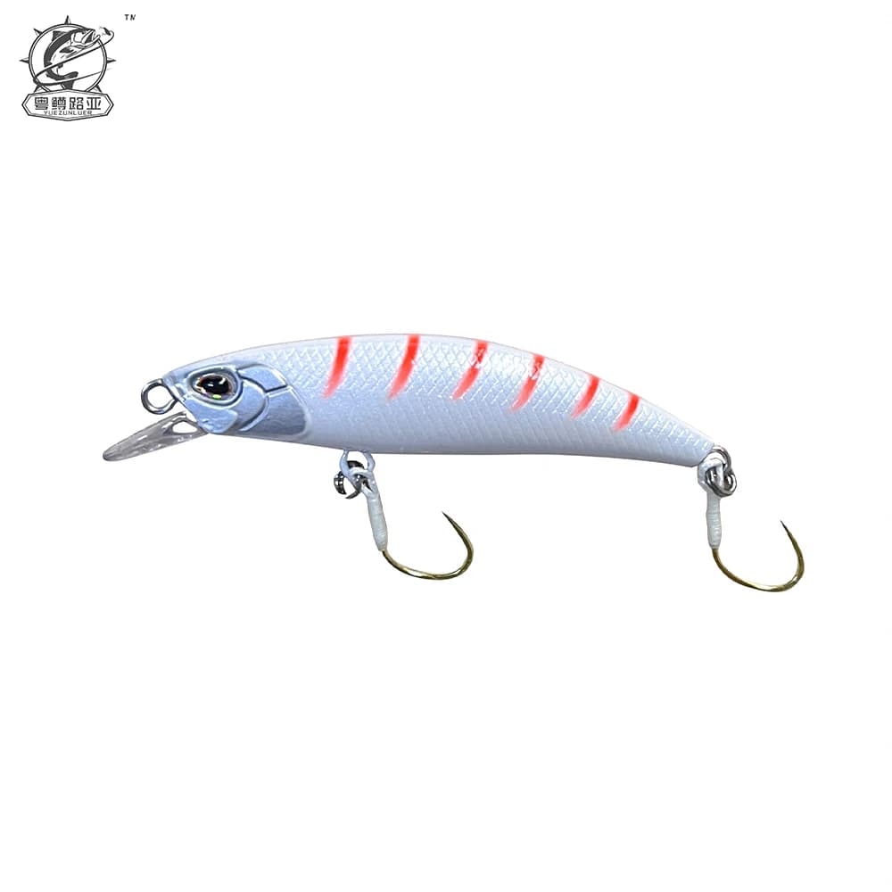 1 Pz Affondamento Minnow 60mm 6g Richiamo di Pesca Esca Artificiale Swimbait Esche Finte Persico Luccio Salmone Trota Spigola Attrezzature Da Pesca