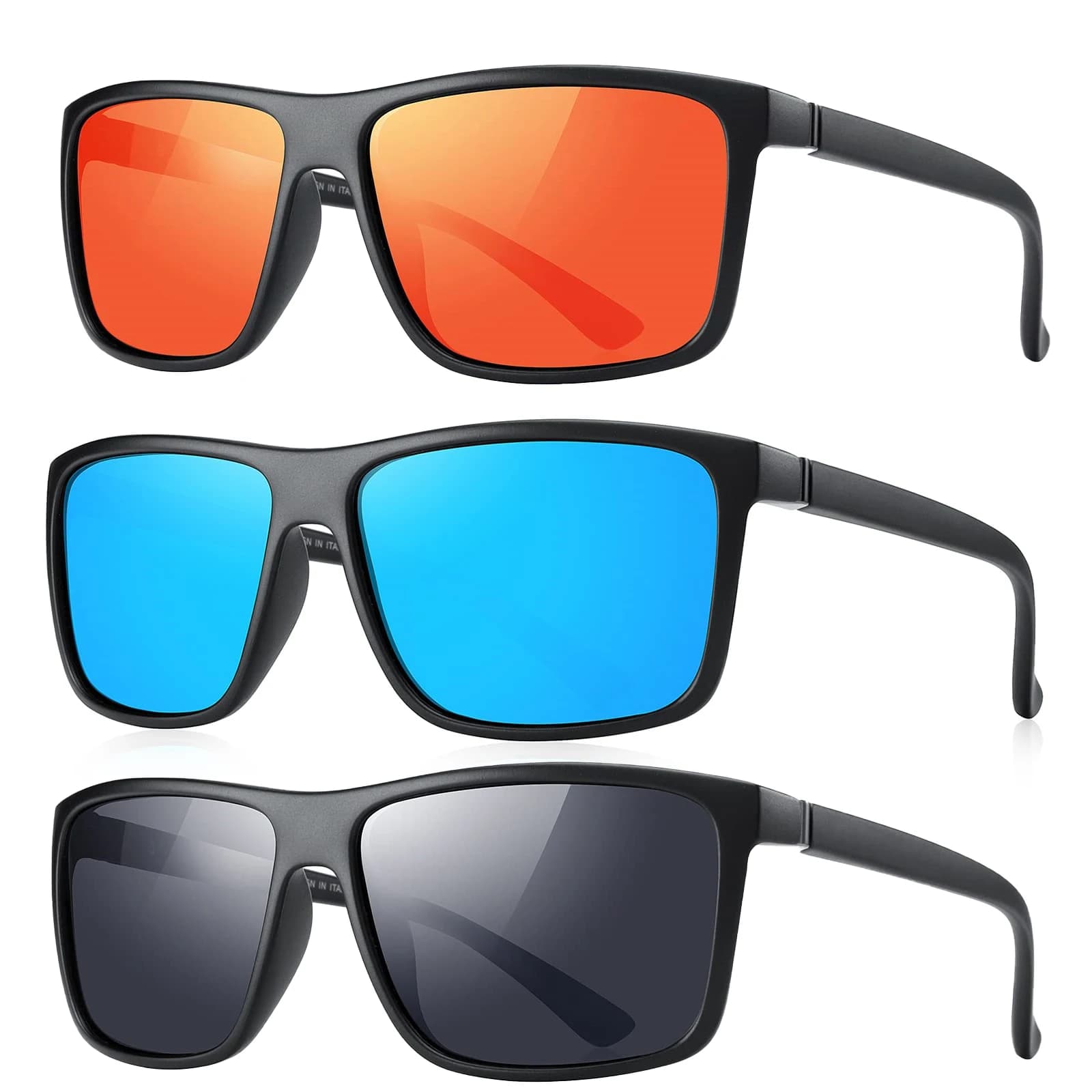 Men's Polarized Fishing Sunglasses Outdoor Sport Sunglasses Unisex UV400 Running Hiking Sunglasses