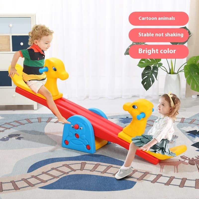 Outdoor Countyard Animal altalena Board Toys bambini Sport Entertainment puntelli due persone altalena gioco interattivo giocattoli per bambini