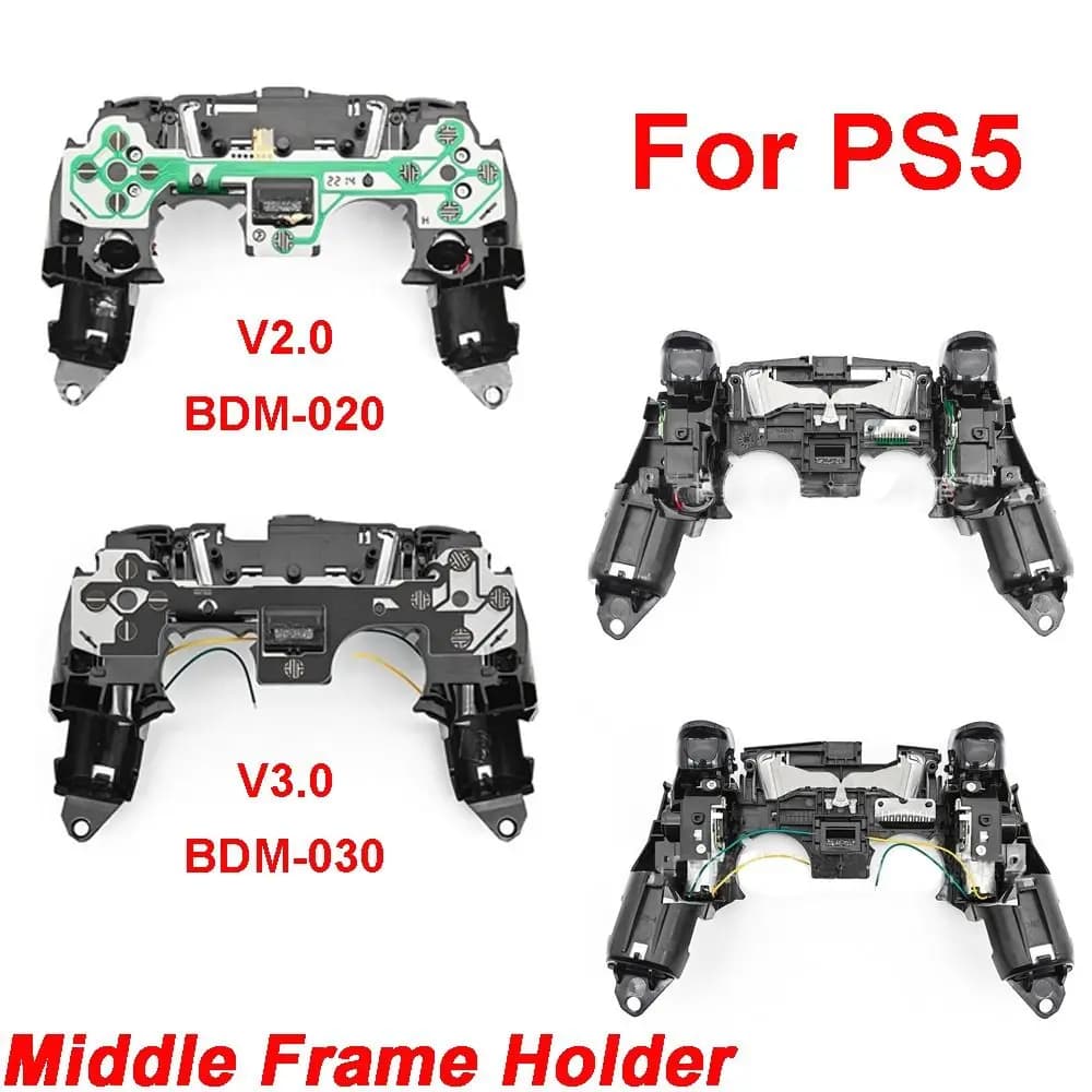 Parte di ricambio Staffa per controller di gioco Telaio di supporto Pellicola per controller Supporto per supporto interno Staffa interna per PS5 V2.0 V3.0