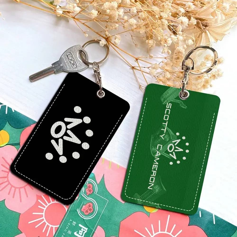 S-Scotty C-Cameron Keychain for Banking Cards, Subway and Bus Cards, Badge Door and ID Door