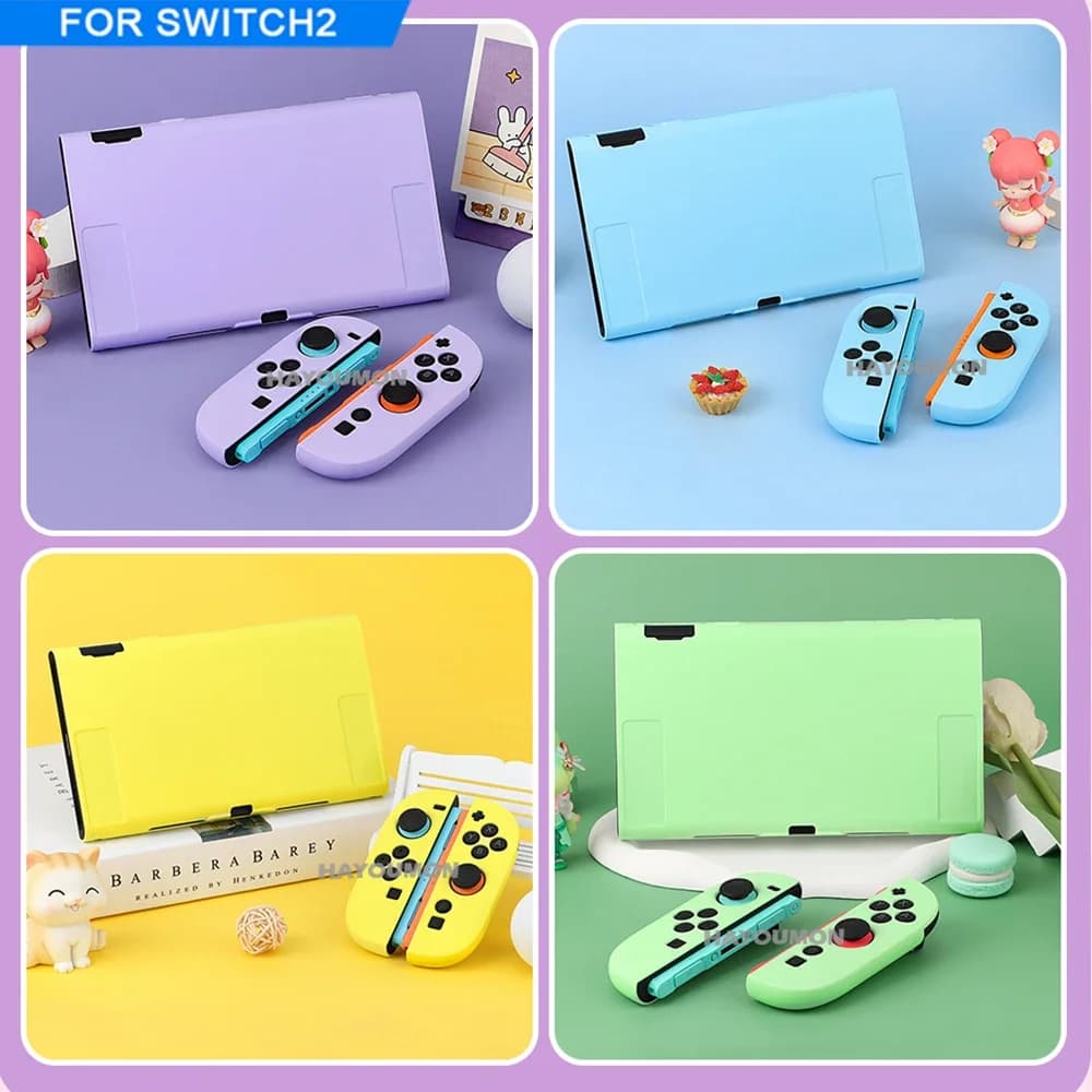 Custodia protettiva in silicone premium per Switch 2 Full Body antiurto antigraffio impugnatura ergonomica antiscivolo copertura morbida e durevole