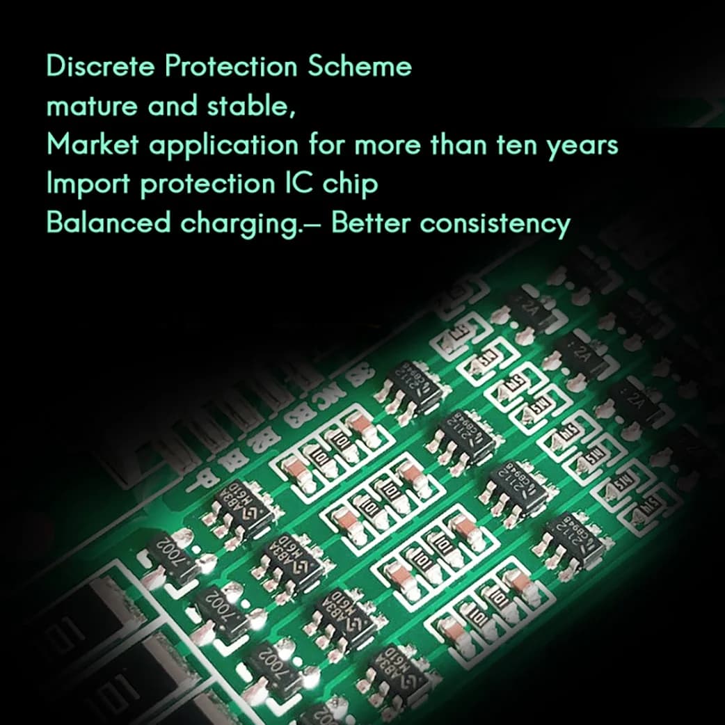 【STOCK】 Scheda di protezione della batteria al litio 4S 12,8 V 120 A BMS Scheda di protezione del caricabatteria al litio ferro fosfato per Lifepo4