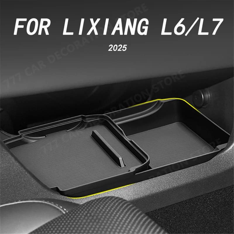 Car interior decoration accessories center console storage box storage partition layer for LIXIANG L6 L7 2024 2025
