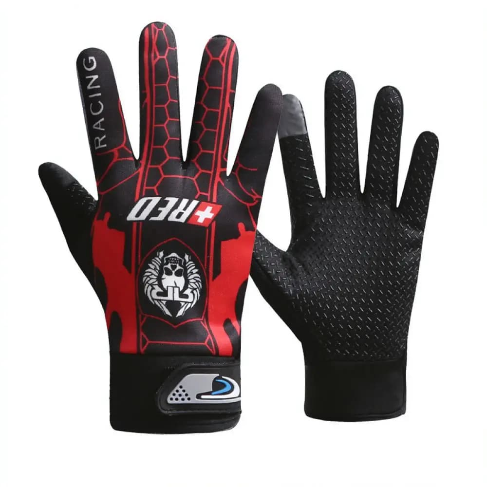 Touch Screen Cycling Gloves Anti Slip Outdoor Sport Gear Lightweight Fabric For Unisex Riding Bike Motorcycle