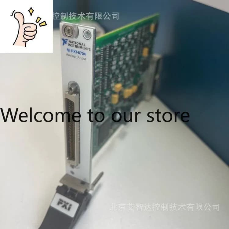 NI PXI-6704 Capture Card, Original And Genuine, New In Quality And Normal Function.