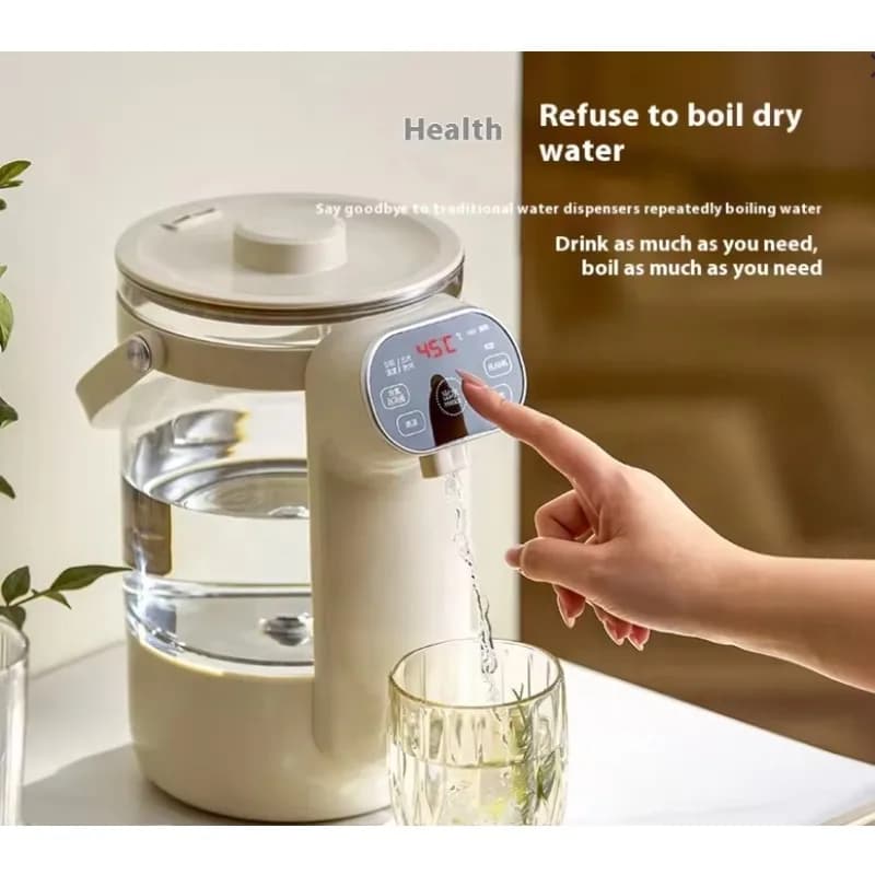 3L automatic electric kettle insulation temperature display office household 220 volts color warm function