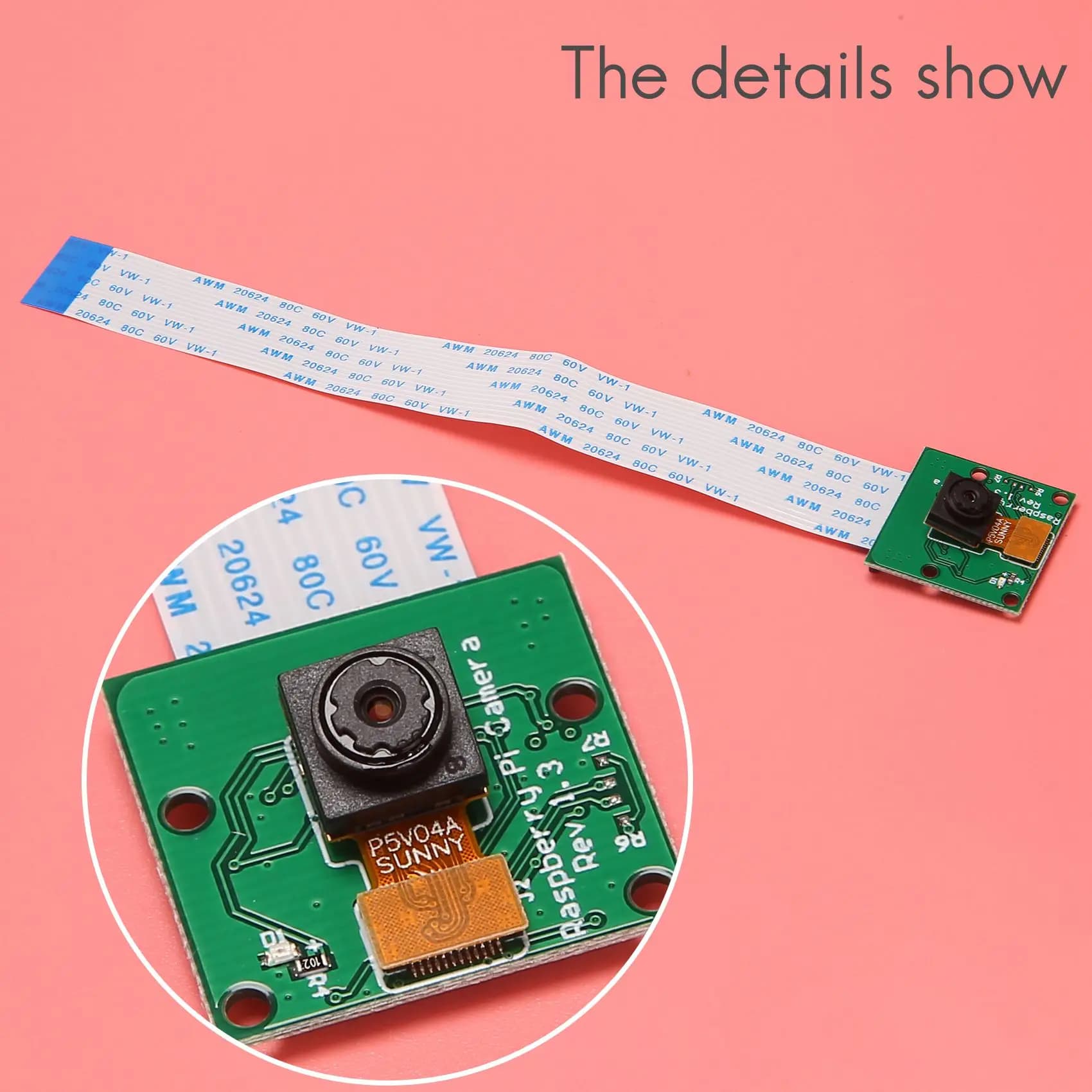 New! Camera module tab Webcam from 5 MP for Raspberry Pi Zero W/Zero/Raspberry Pi 3 Model B /4B