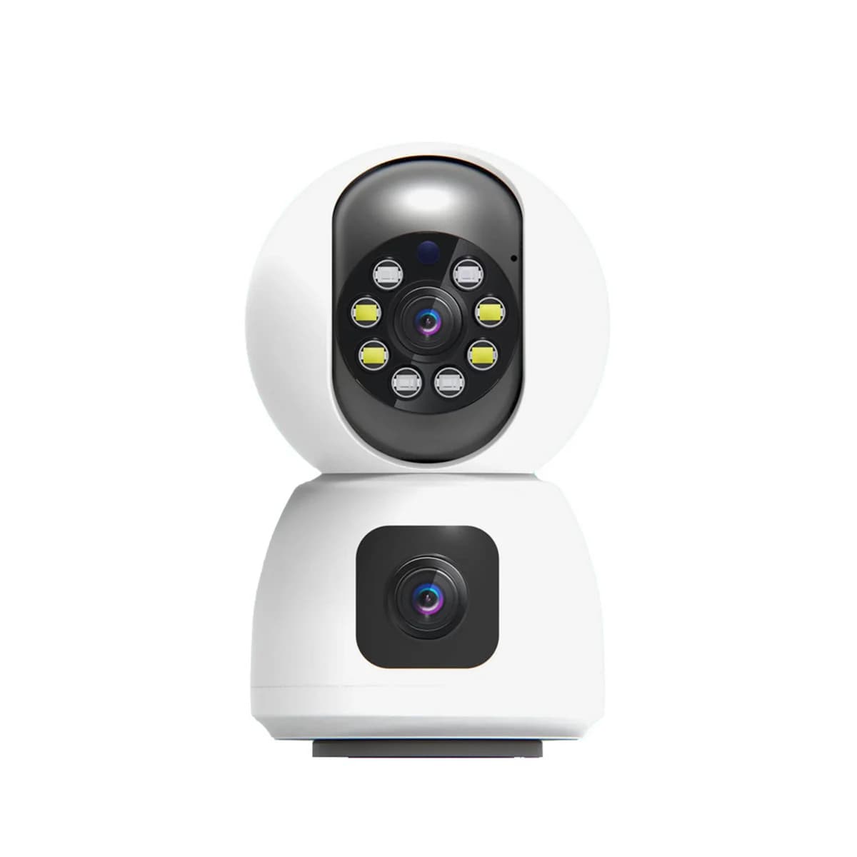 2MP 1080P Eseecloud APP Dual Lens Wireless PTZ IP Dome Camera a colori AI Rilevazione umanoide Sicurezza domestica CCTV Baby Monitor