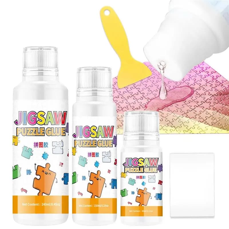 60-240ml Adesivi e sigillanti Sigillante per pittura diamante Puzzle Colla artistica Tenuta permanente e effetto brillante Accessori e strumenti sigillanti