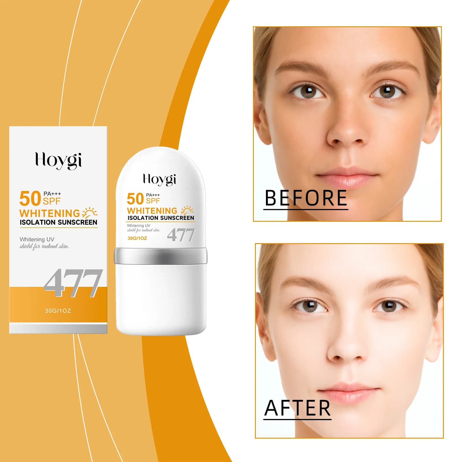 Solar Face Cream and Body Waterproof SPF 50+ UV, Anti-UV Solar Protection for Skin, Protective Cream for Face and Beach