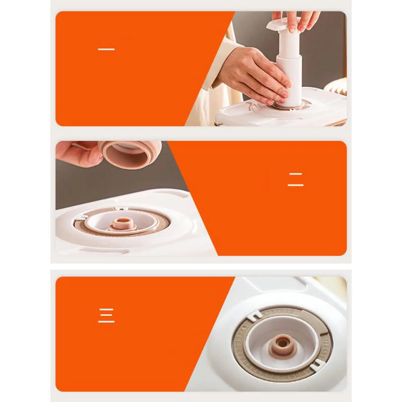 Food Saver Vacuum Container with Manual Pump Airtight Fresh Keeping Box for Pantry Storage Meal Prep Kitchen Canister with Date