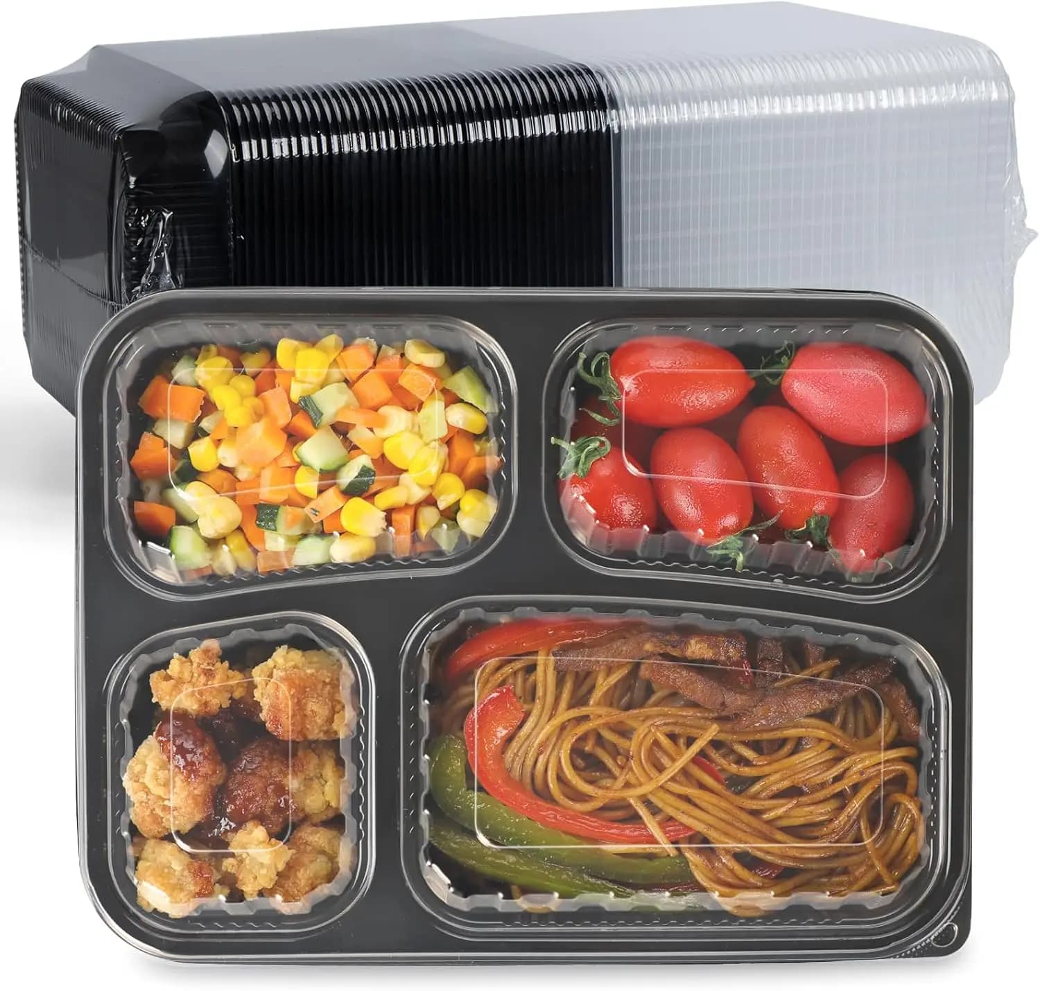 Contenitori per la preparazione dei pasti senza BPA da 34 once, confezione da 40, contenitori per alimenti riutilizzabili a tenuta stagna