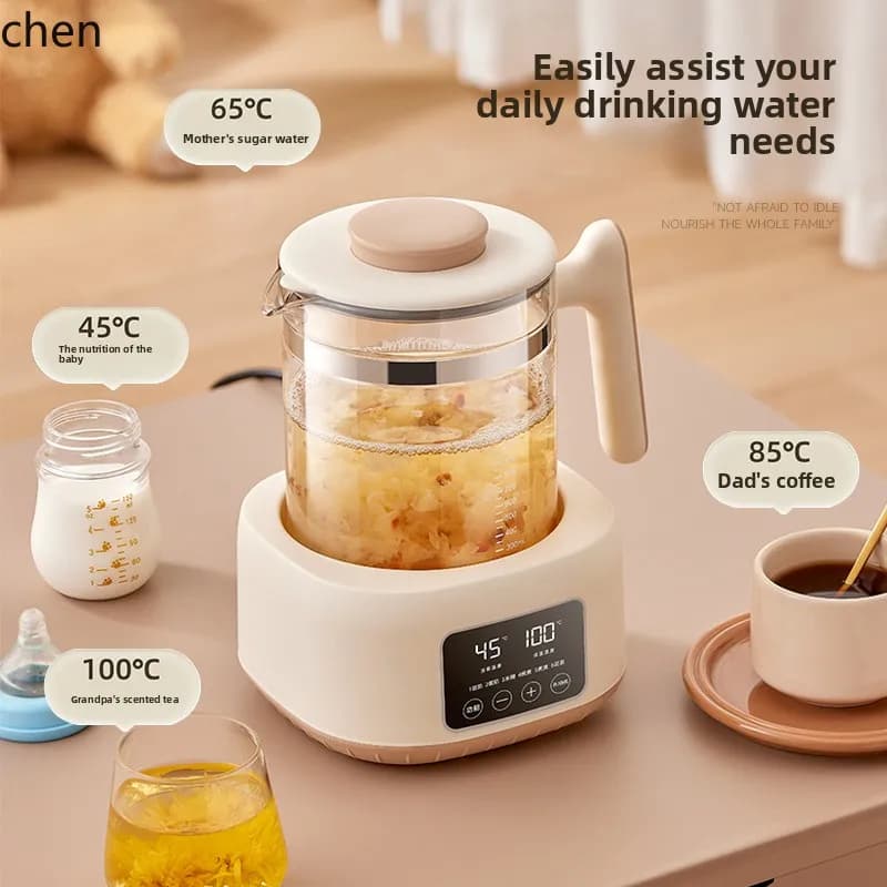 ZML electric kettle with temperature control, intelligent, automatic, with thermal insulation, to foam milk and prepare artificial milk for infants.