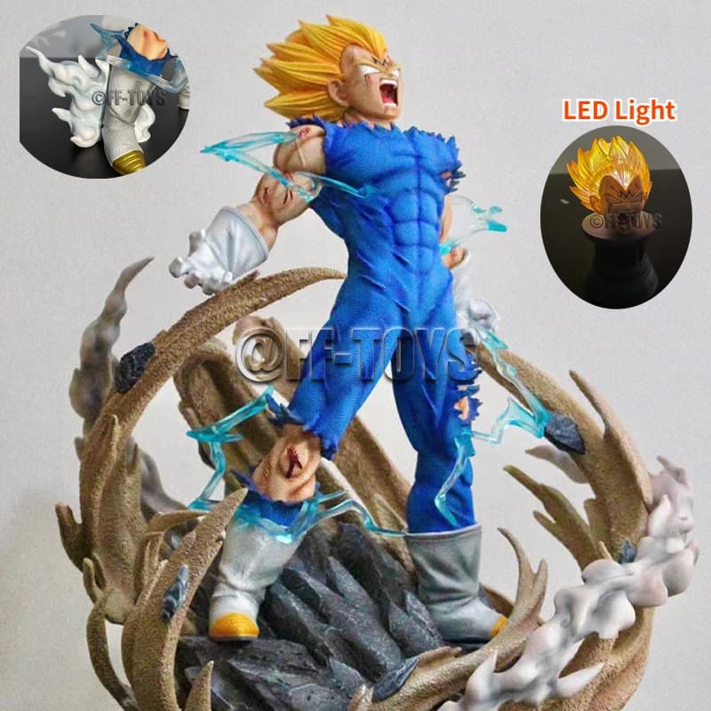Anime Dragon Ball Z GK Vegeta figura autodistruzione Majin Vegeta Figurine 27CM PVC Action Figures collezione modello giocattoli regali