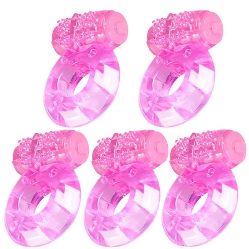 1PC Anello Del Rubinetto Vibratore Stimolatore Clitorideo Estensore Del Pene Anelli Vibranti Giocattoli Del Sesso per Gli Uomini Ritardare L'eiaculazione Farfalla Per Adulti