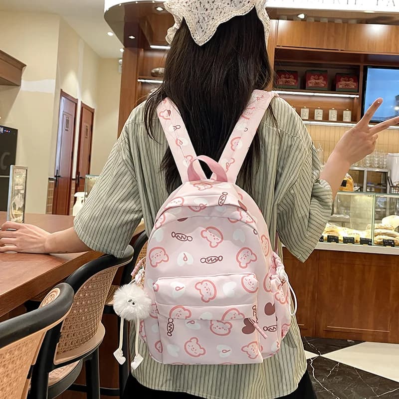 Zaini Carini, Zaino da Viaggio Leggero, Zaini per Bambini, Borsa Scuola per Ragazzi, Zaino Cartone Animato, Borsa per la Scuola per Ragazze, Mochilas Mujer