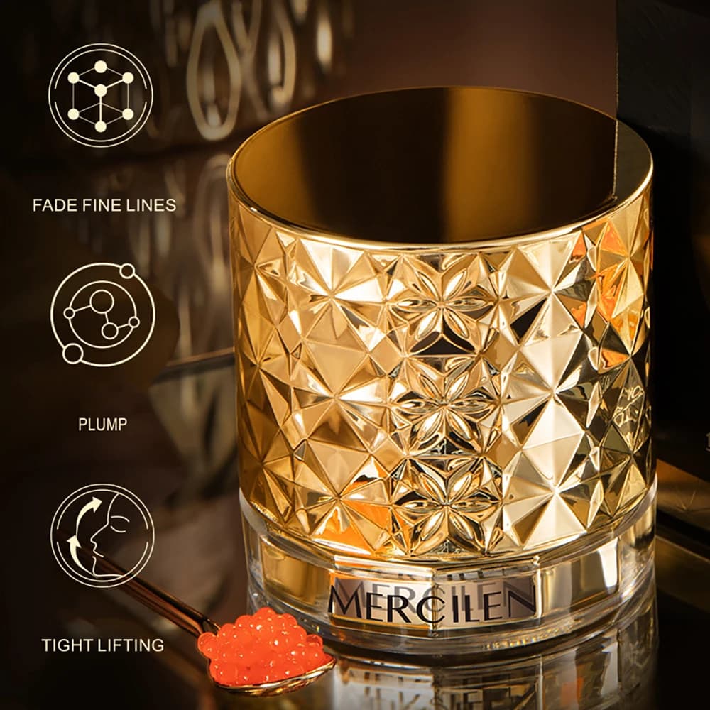 Fish Roe DNA Sodium Collagen Facial Cream Firming Brightening Beauty Face Cream Moisturizing Facial Skin Care Wrinkles Cream