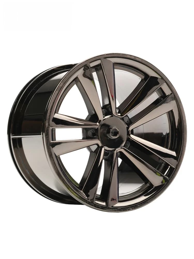 Mozzi Ruota Modello B in Metallo Placcato di Carolyn's ible per Auto Giocattolo 1:8, Accessori per Costruzioni Magnetiche Blos