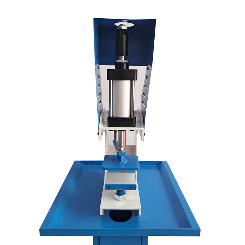 Punching Machine Leather Parts Manual, Pneumatic Punching Machine for Leather and Woven Holes, Belt Forming Machine, Bags, Shoes