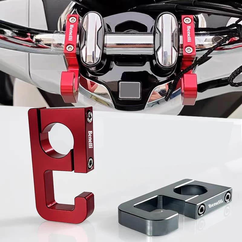 For Benelli 502C 302S 752S leoncino 500 BJ500 250 BJ250 TRK 502 TNT 300 600 trk502X Motorcycle Cylinder Helmet Hook Holder Clamp