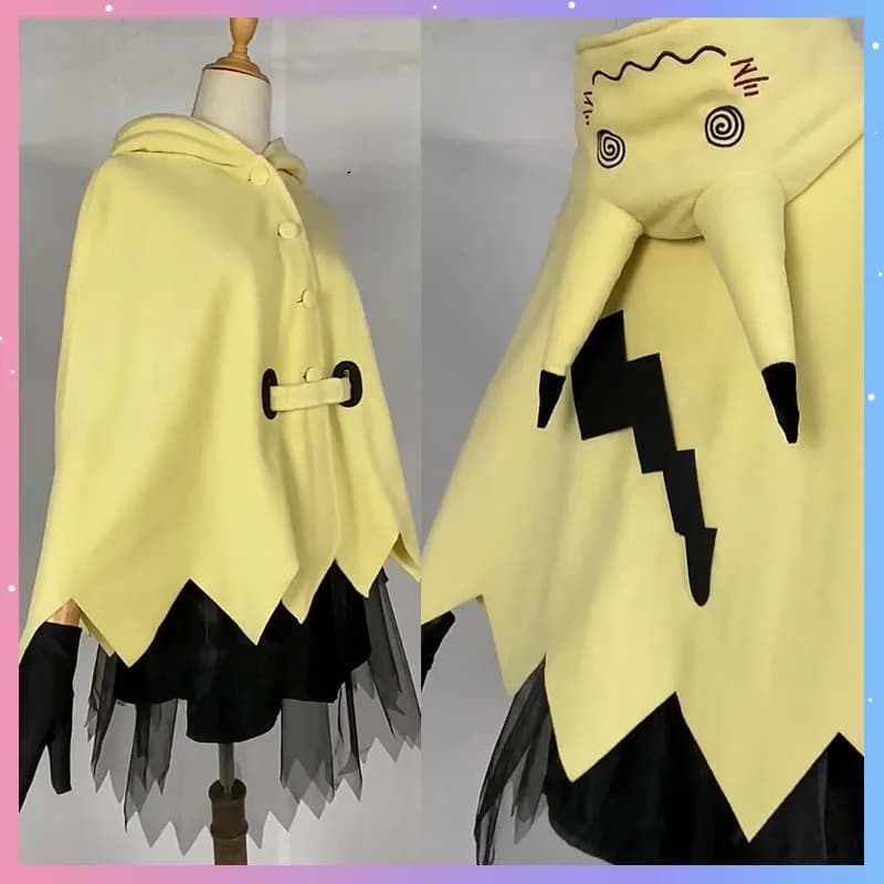 Costume Cosplay Mimikyu, Abbigliamento Anime per Donne, Vestito per Halloween, Comic-con, Carnevale, Outfit per Feste, Accessori per Cosplay, Regalo per Adulti