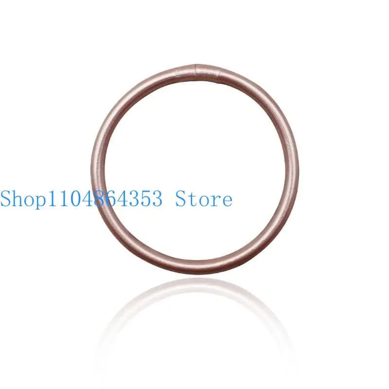 Braccialetti in silicone plastica 652F Bracciale riempito in lamina d'oro adatto per il compleanno femminile, festa della