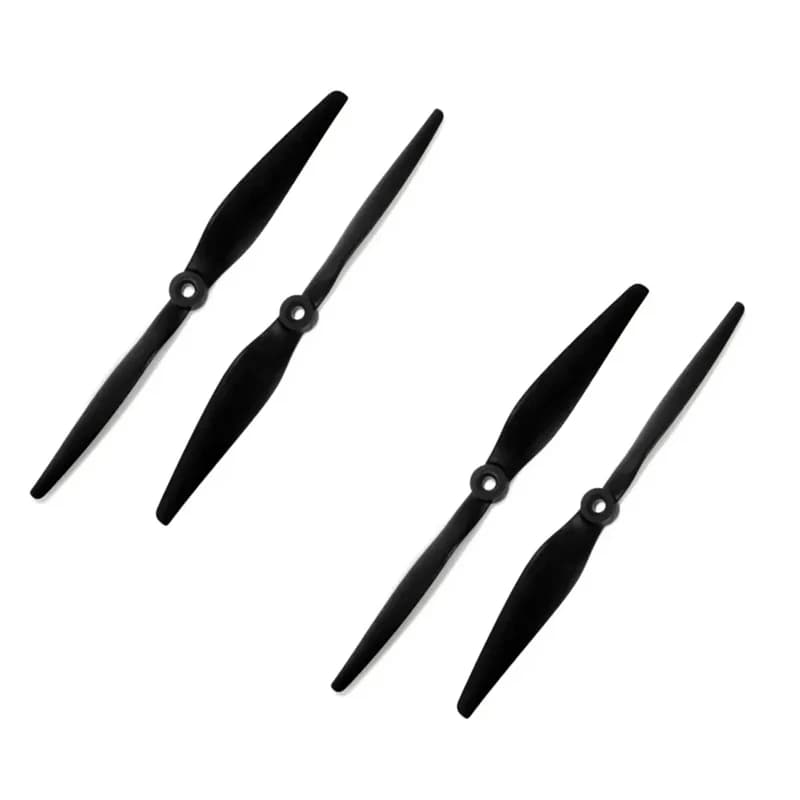 2 Paia di Eliche HQProp a 2 Pale Sottili 7X9/7X9R CW CCW, Pale in Nylon Rinforzato con Fibra di Vetro per Droni RC da 7 Pollici