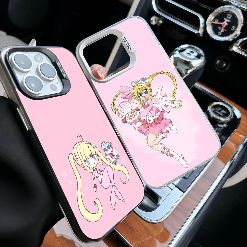 Mermaid Melody Pichi Pitch Phone Case For IPhone 17 16 15 14 13 12 Mini 11 8 7 Pro Max Plus Colorful Phone Case