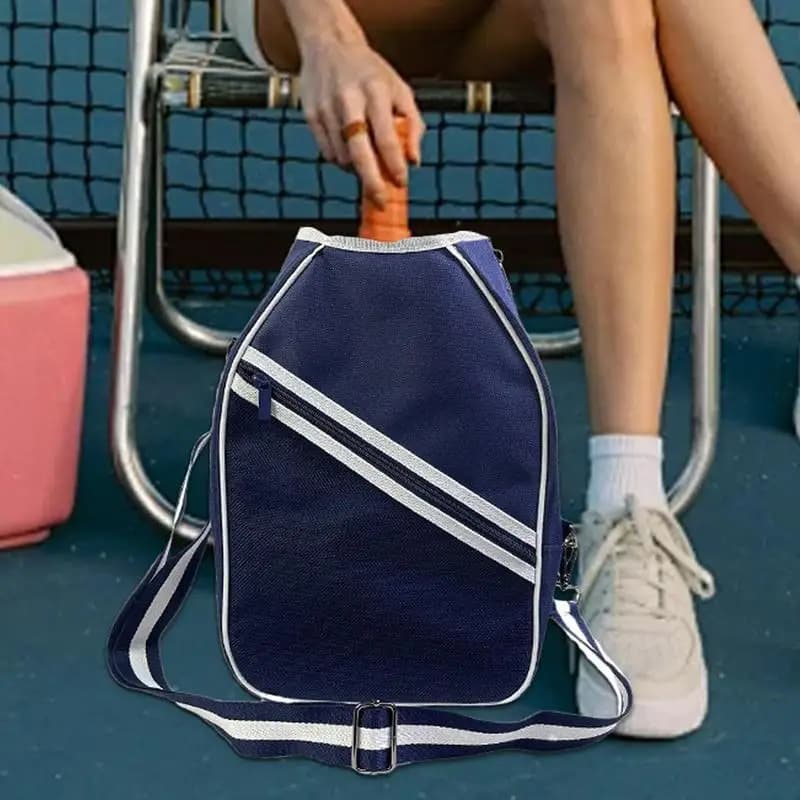 Borsa a tracolla per racchetta da tennis Borsa a tracolla per racchetta Borsa a tracolla per petto Borsa a tracolla per uomo Donna Porta racchetta per racchetta da badminton