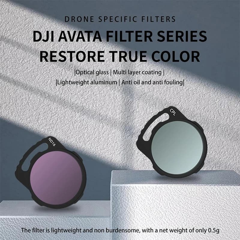 Per DJI Avata O3 Unità Aria Lente Filtro di Vetro UV CPL ND Filtro NDPL 8 16 32 64 Filtri Set Night Star Streak Drone Kit di Accessori