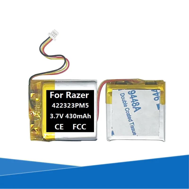 430mAh battery 4223PM5 RZ01-0512 for game mouse Razer Viper V3 Pro