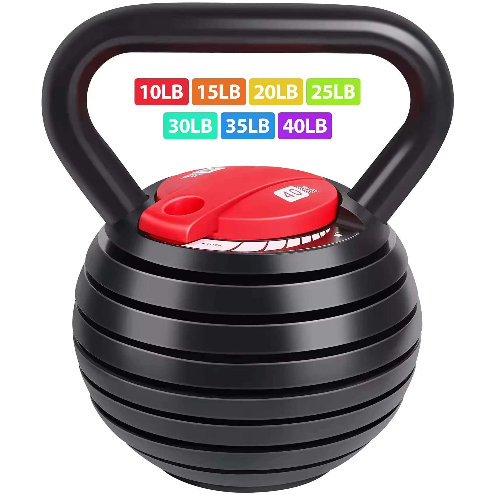 20-40 Adjustable Kettlebell Set for Fitness and Home Gym with Custom Logo